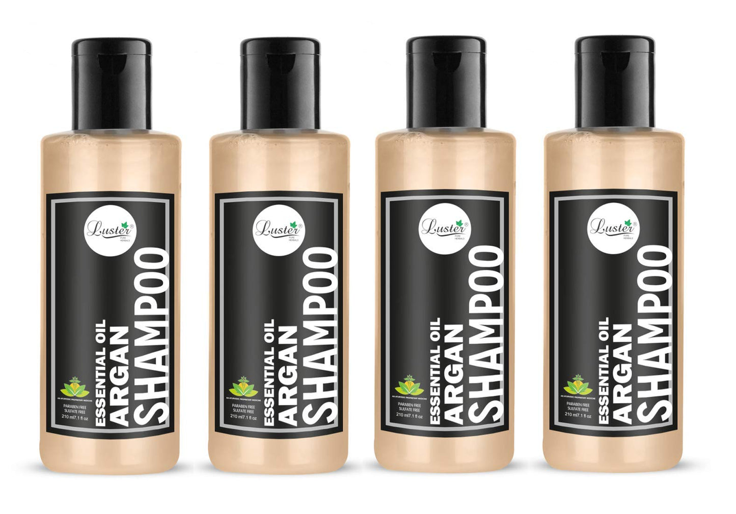 Luster Argan Oil Shampoo - 4x210ml