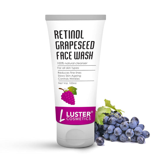 Luster Cosmetics Retinol Grapeseed Face Wash - 100ml