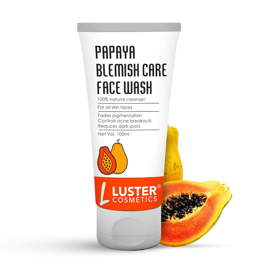 Luster Cosmetics Papaya Blemish Care Face Wash - 100ml