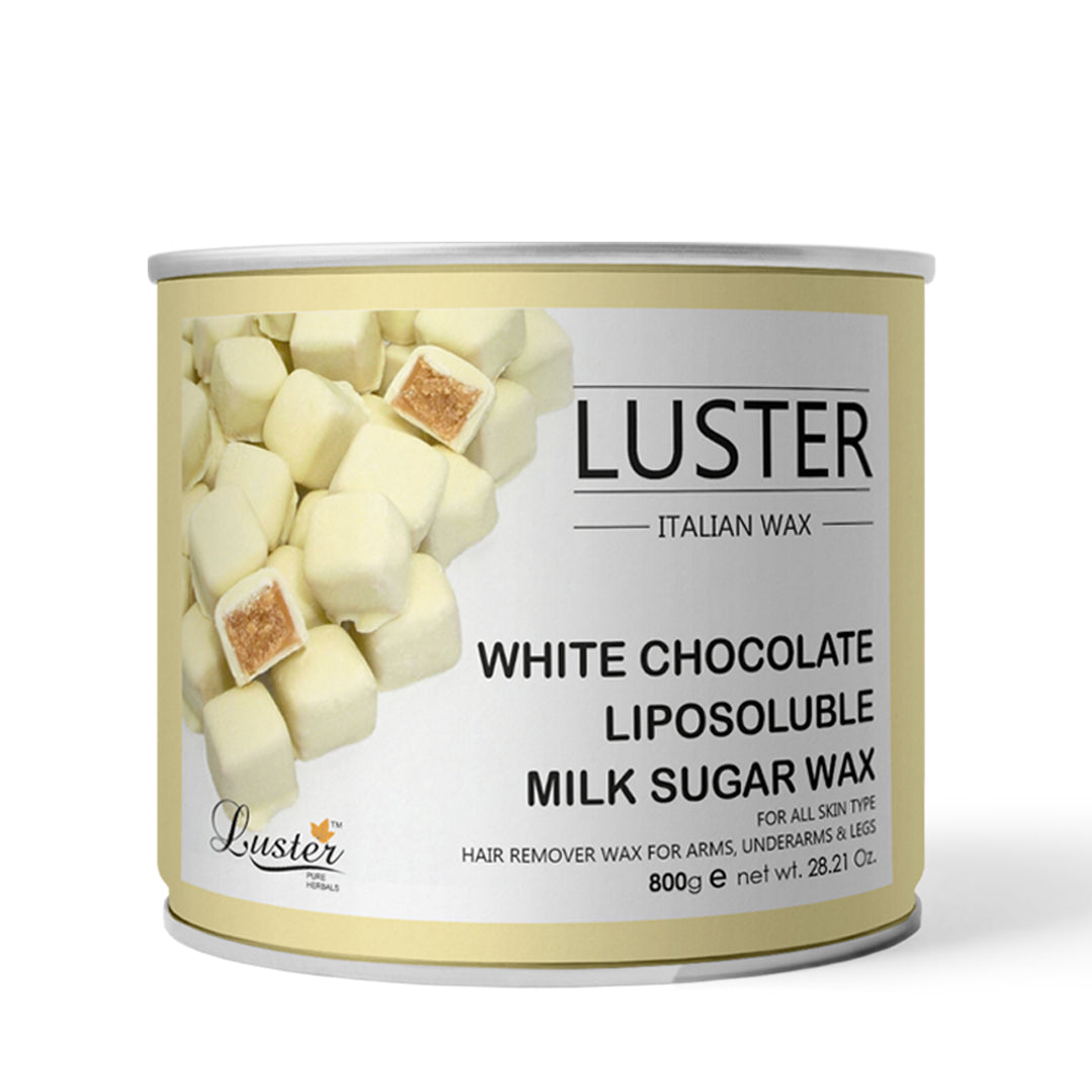 Luster White Chocolate Hair Removal Hot Wax - 800g