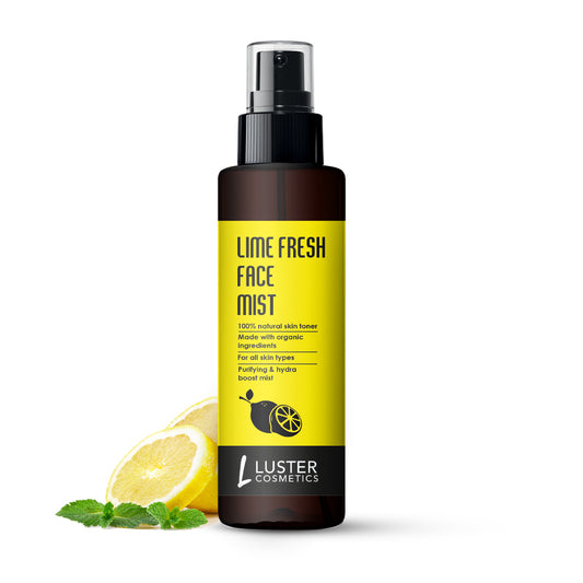 Luster Cosmetics Lime Fresh Face Mist Skin Toner - 115ml