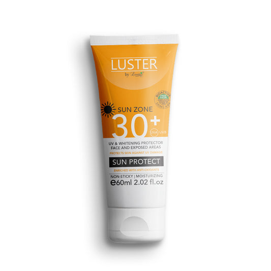 Luster Sun Protect-SPF 30+ (UVA & UVB) Non-Sticky & Moisturizing-60ml