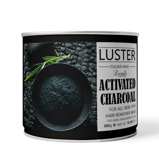 Products Luster Activated Charcoal Hair Removal Hot Wax - 300ml