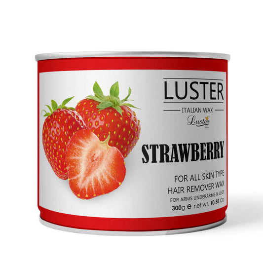 Luster Strawberry Hair Removal Hot Wax - 300ml
