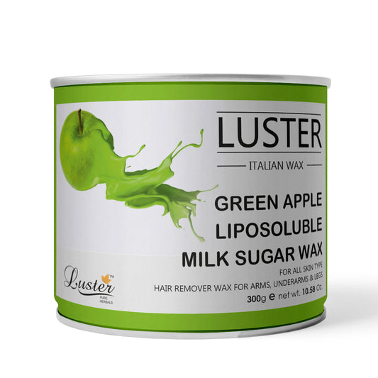 Luster Green Apple Hair Removal Hot Wax - 300ml