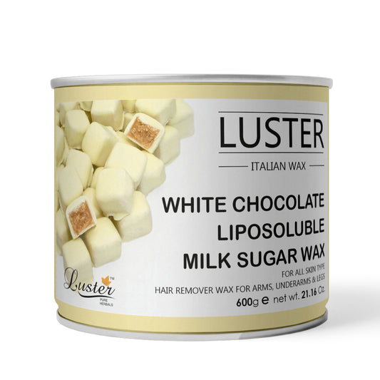 Luster White Chocolate Hair Removal Hot Wax - 600g