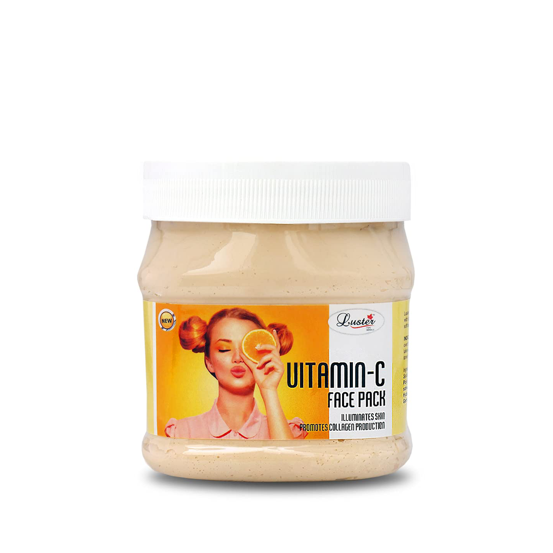 Luster Vitamin C Face Pack For Glowing Skin - 500ml
