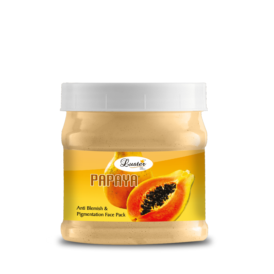 Luster Papaya Anti Blemish & Pigmentation Face Pack - 500 g