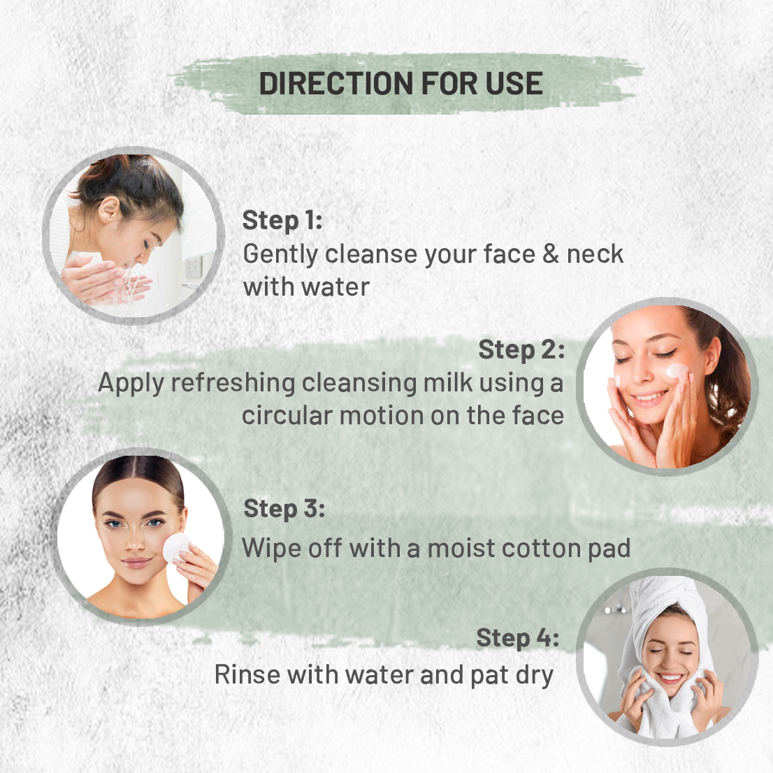 Luster Orange Deep Cleansing Milk | Enriched With Orange Extracts | Ultra Clean & Refreshing | Cleansing Milk For Face Makeup Remover | Paraben & Sulfate Free - 500ml - Luster Cosmetics