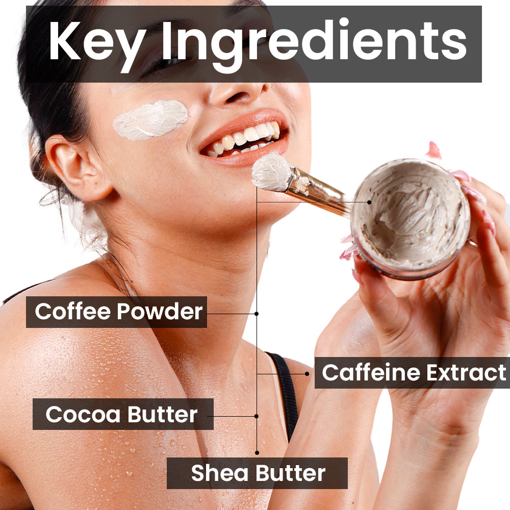 Luster Cosmetics Coffee Face Mask, 60ml
