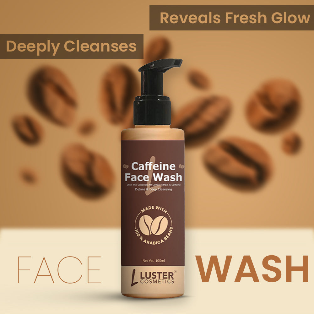 Luster Cosmetics Coffee Face Wash, 100ml