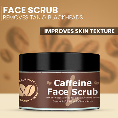 Luster Cosmetics Coffee Face Scrub, 60ml