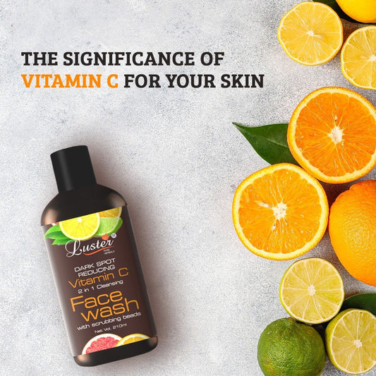 THE SIGNIFICANCE OF VITAMIN C FOR YOUR SKIN | Luster Cosmetics