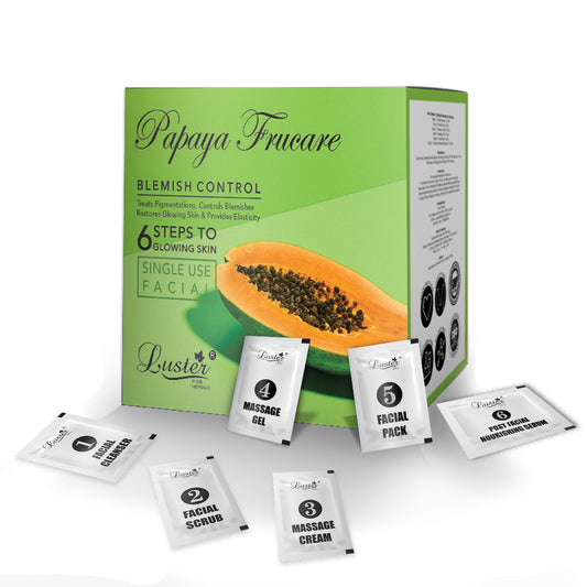 Luster Papaya Frucare Blemish Control Facial Kit – 40g