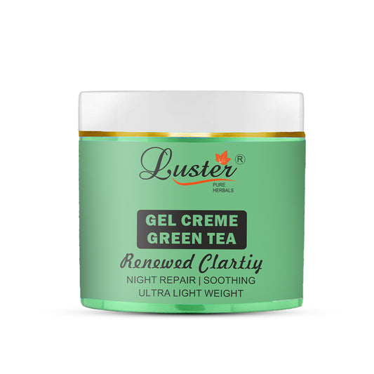 Luster Green Tea Gel Crème Renewed Clartiy - 100g
