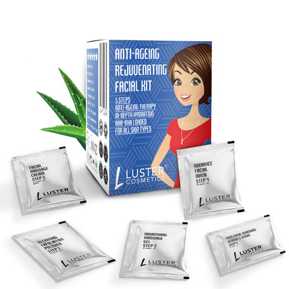 Luster Cosmetics Anti-Ageing Rejuuenating Facial Kit - 45g