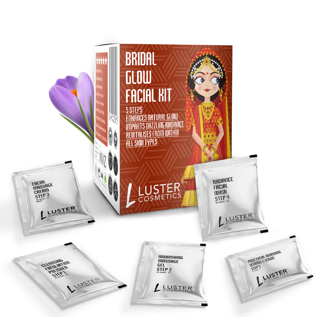 Luster Vision Kit Luster Cosmetics Bridal Glow Facial Kit - 45g