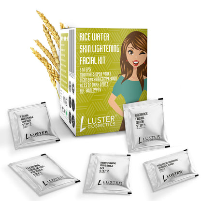 Luster Cosmetics Rice Water Skin Lightening Facial Kit- 45g