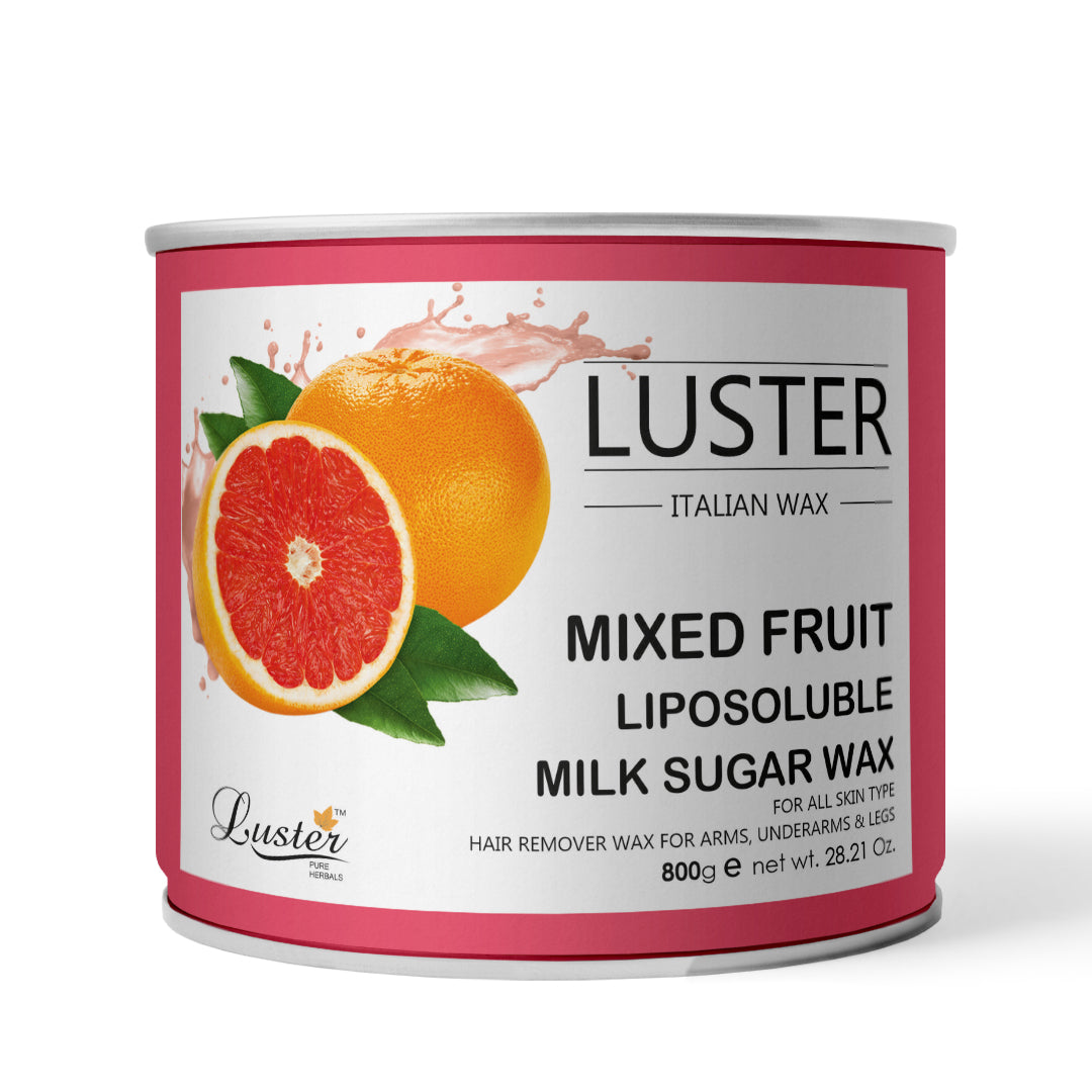 Luster Mixed Fruit Hair Removal Hot Wax - 800g