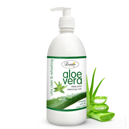 Luster Aloe Vera Cleansing Milk - 500ml
