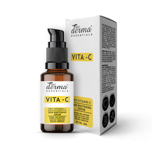 True Derma Essentials Vitamin C Skin Brightening Face Serum - 30ml