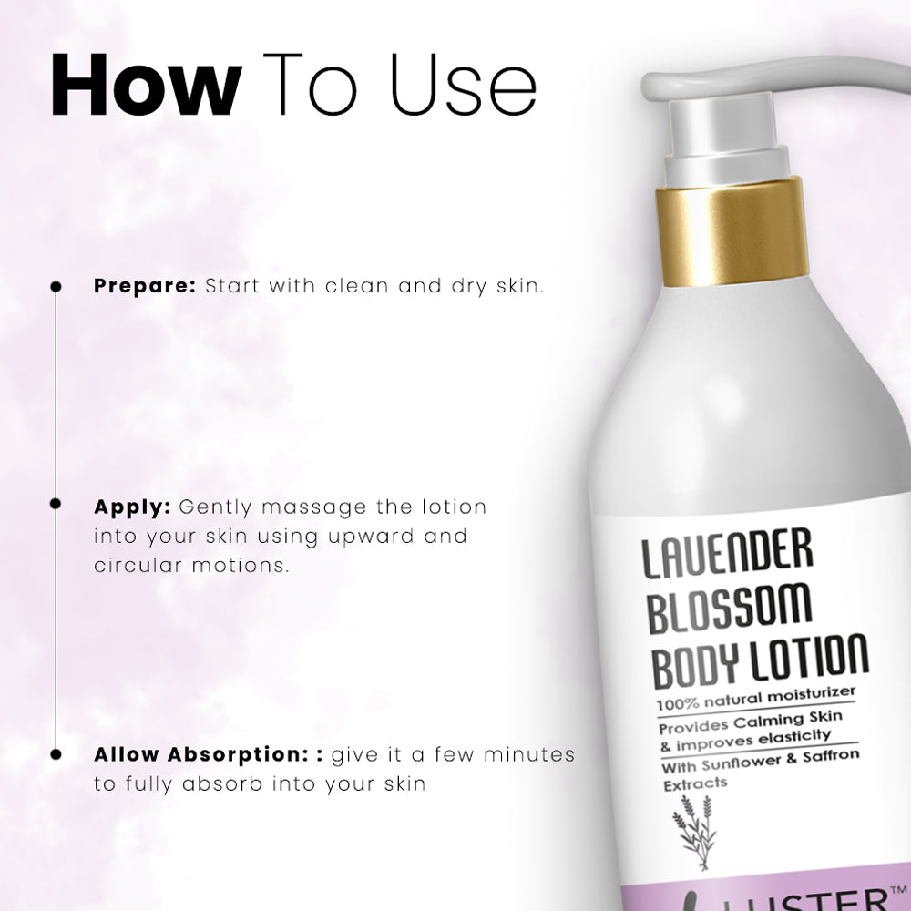 Luster Cosmetics Lavender Blossom Body Lotion - 300ml