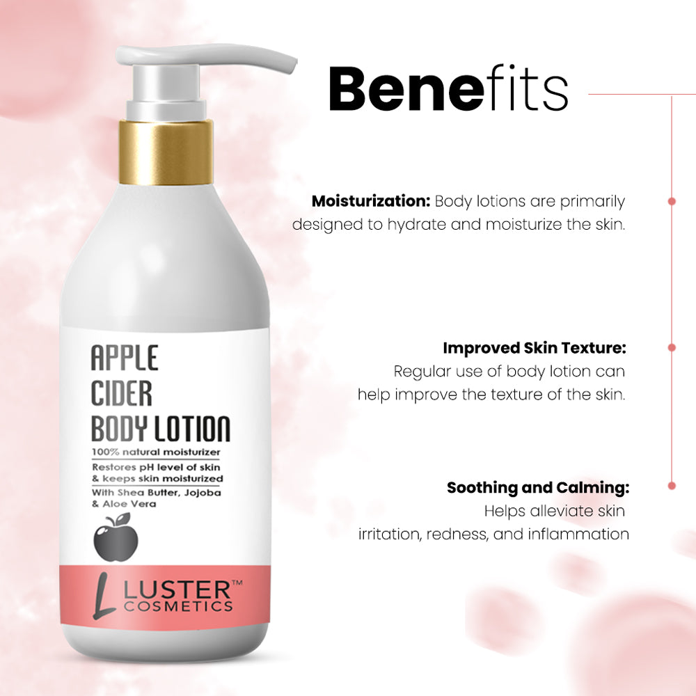 Luster Cosmetics Apple Cider Body Lotion - 300ml