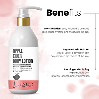 Luster Cosmetics Apple Cider Body Lotion - 300ml