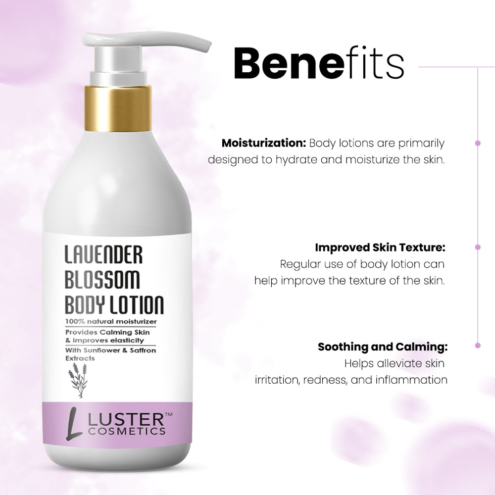 Luster Cosmetics Lavender Blossom Body Lotion - 300ml