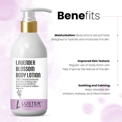 Luster Cosmetics Lavender Blossom Body Lotion - 300ml