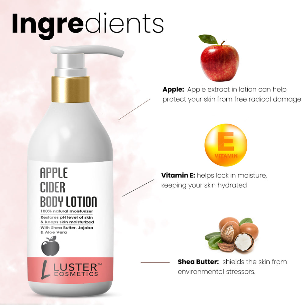 Luster Cosmetics Apple Cider Body Lotion - 300ml