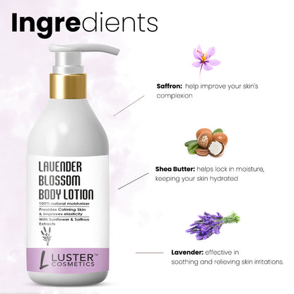 Luster Cosmetics Lavender Blossom Body Lotion - 300ml