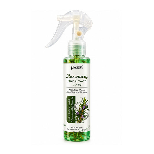 Luster Cosmetics Rosemary Hair Growth Spray for Hair Fall Control & Hair Growth – 100ML | For Men & Women