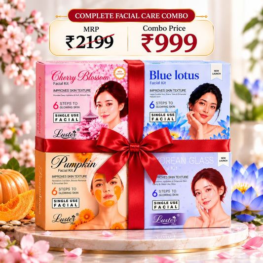 Karva Chauth Special – Luster 4 Facial Kit Combo at ₹999