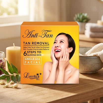Luster Anti-Tan/Tan Removal Facial Kit - 120ml