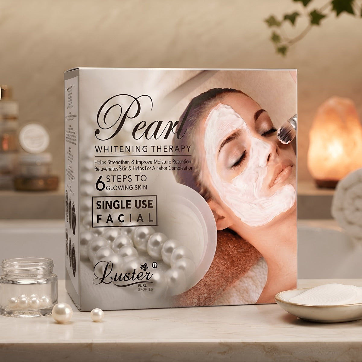 Luster Pearl Whitening Therapy Facial Kit - 120ml