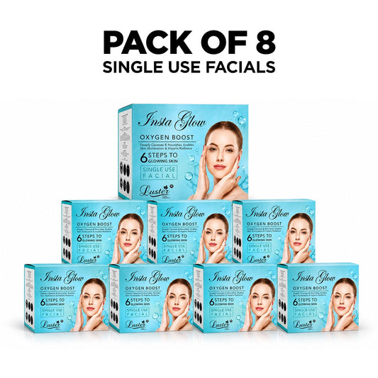 Luster Insta Glow Oxygen Boost Facial Kit - 320ml