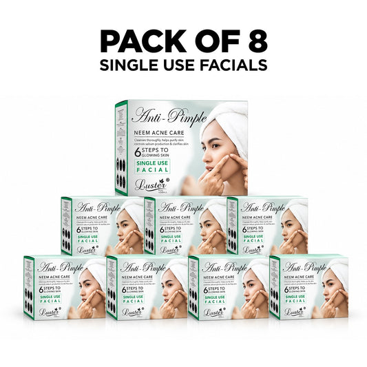 Luster Anti-Pimple Neem Acne Care Facial Kit – 320ml