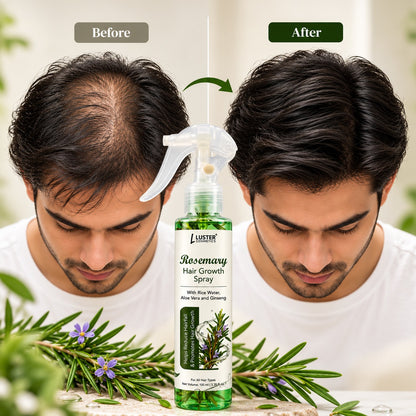 Luster Cosmetics Rosemary Hair Growth Spray for Hair Fall Control & Hair Growth 100ML