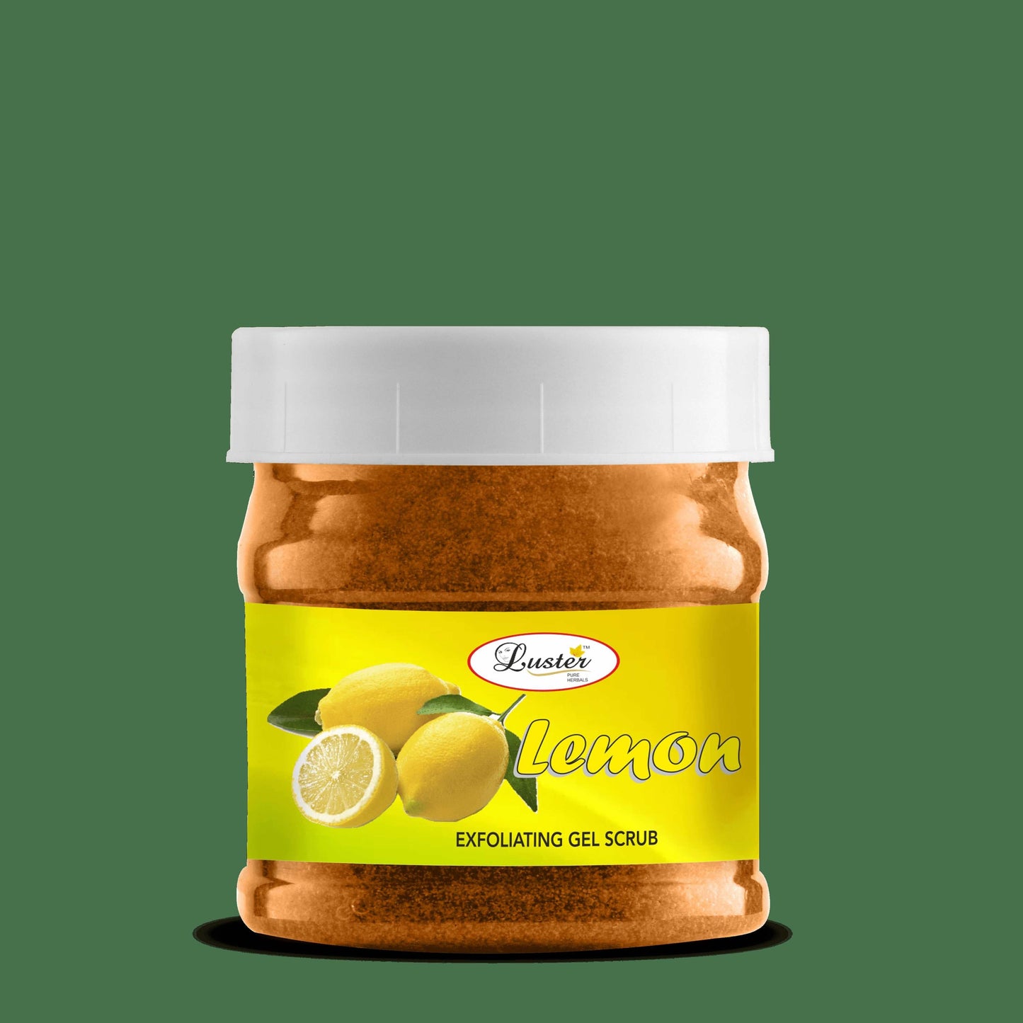 Luster Lemon Face & Body Gel Scrub (Paraben & Sulfate Free)-500 ml.