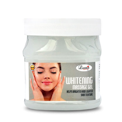 Luster Whitening Face & Body Massage Gel (Paraben & Sulfate Free) - 500 ml - Luster Cosmetics