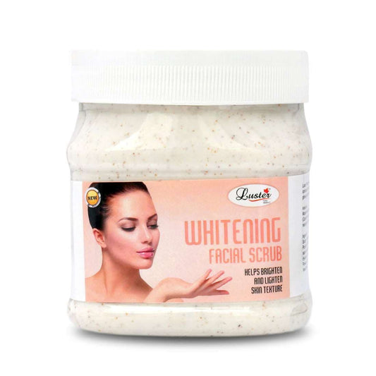 Luster Whitening Face & Body Facial Scrub For Women & Men (Paraben & Sulfate Free) - 500 ml