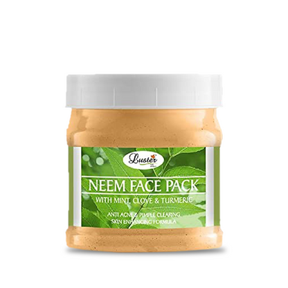 Luster Neem Anti-Acne & Pimple Clearing Face Pack - 500 g
