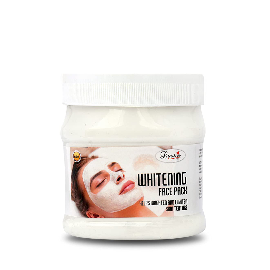 Luster Whitening Face Pack For Glowing Skin - 500ml