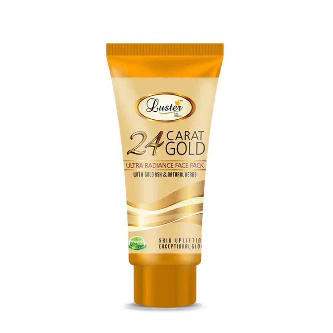 Luster Gold Face Pack For Ultra Radiance (Paraben & Sulfate Free)-60ml