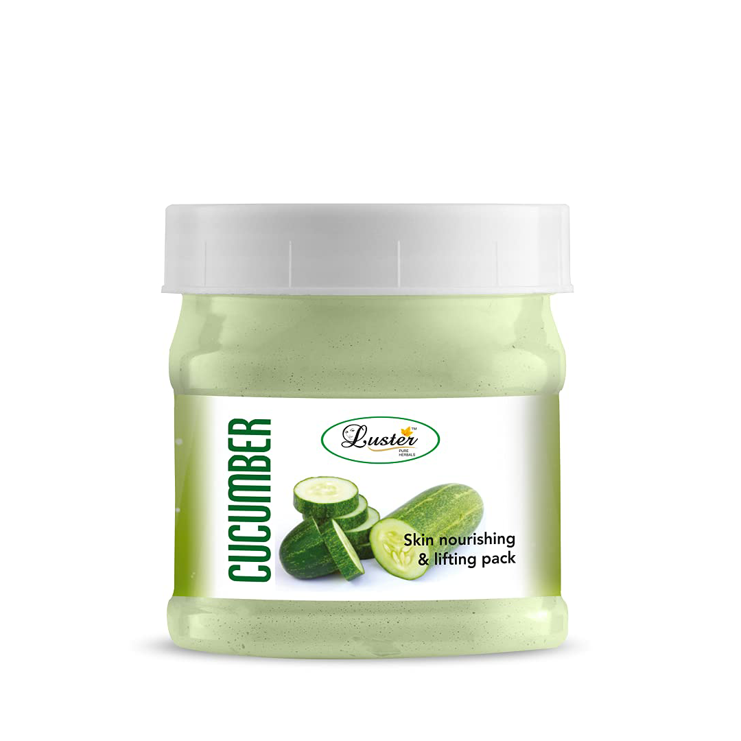 Luster Cucumber Skin Calming Face Pack - 500g
