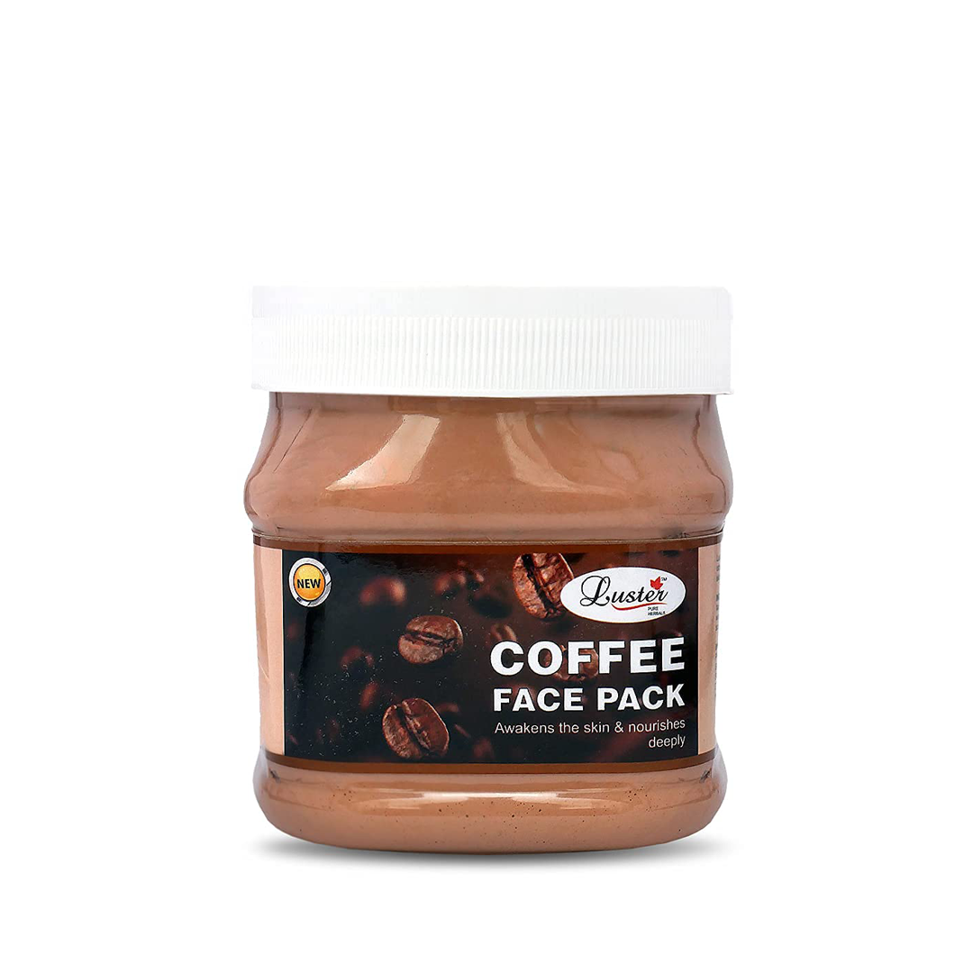 Luster Coffee Face Pack for Awaken the Skin & Nourishes Deeply - 500ml