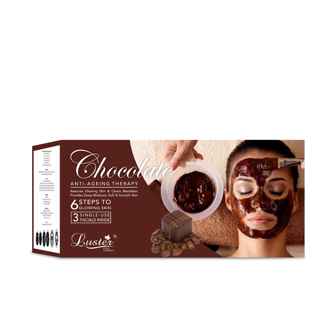Luster Chocolate Anti-Ageing Therapy Facial Kit - 120ml