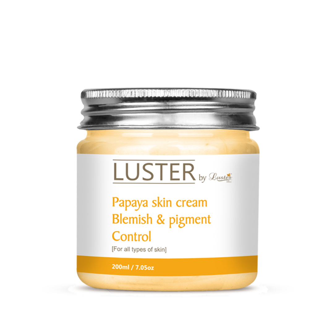 Luster Papaya Blemish & Skin Pigment Control Massage Cream - 200ml
