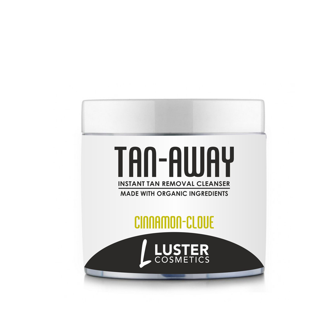 Luster Cosmetics TAN-AWAY Cleanser | Cinnamon Clove | Instant Tan Removal | 100ml - Luster Cosmetics